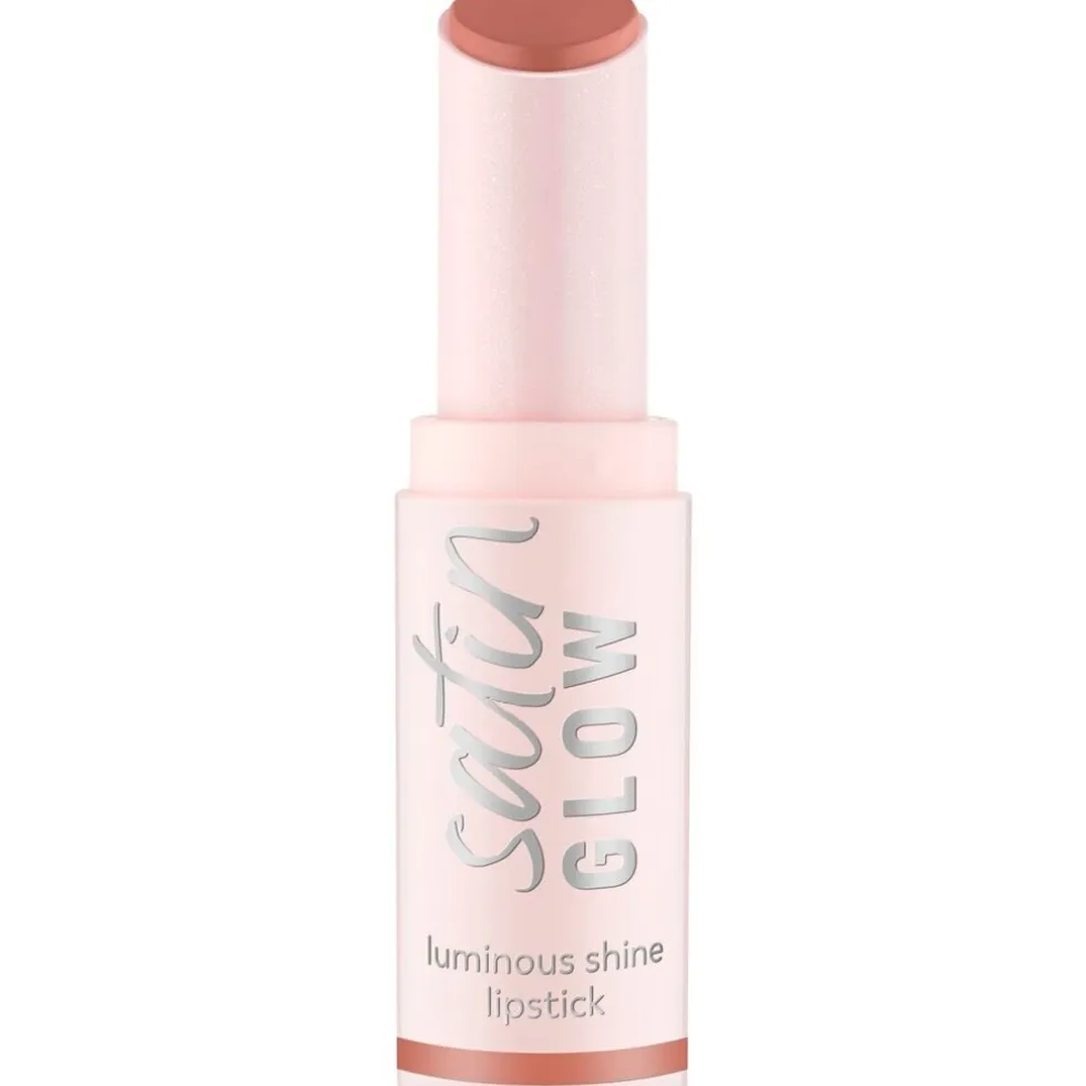 Essence Satin Glow 01 Whole Latte Love Luminous Shine Lipstick