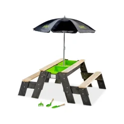 EXIT Aksent zand-, water- en picknicktafel (2 bankjes)