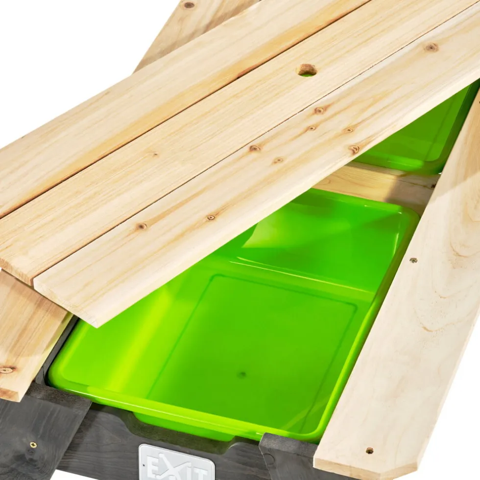 EXIT Aksent zand-, water- en picknicktafel (2 bankjes)
