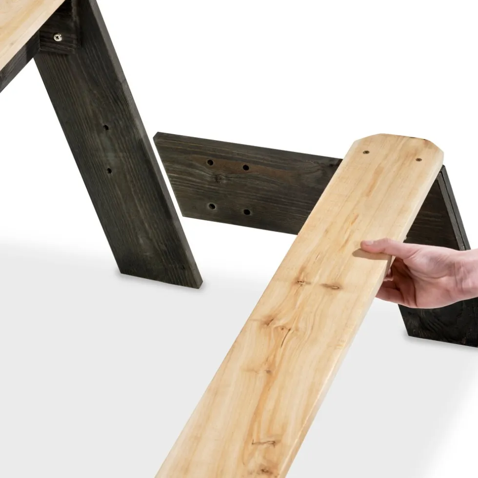 EXIT Aksent zand-, water- en picknicktafel (2 bankjes)