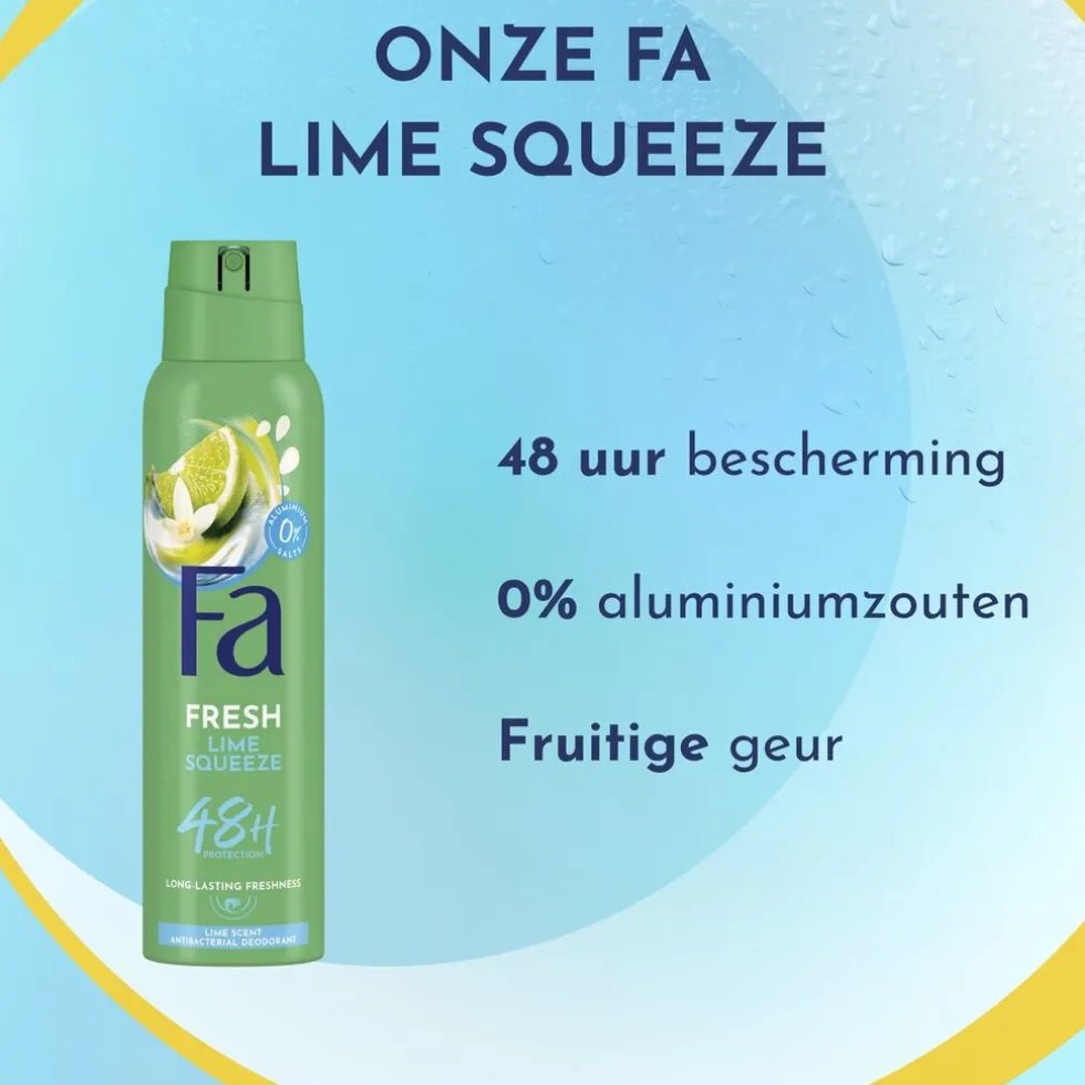 Fa Caribbean Wave Deodorant Spray
