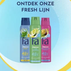 Fa Caribbean Wave Deodorant Spray