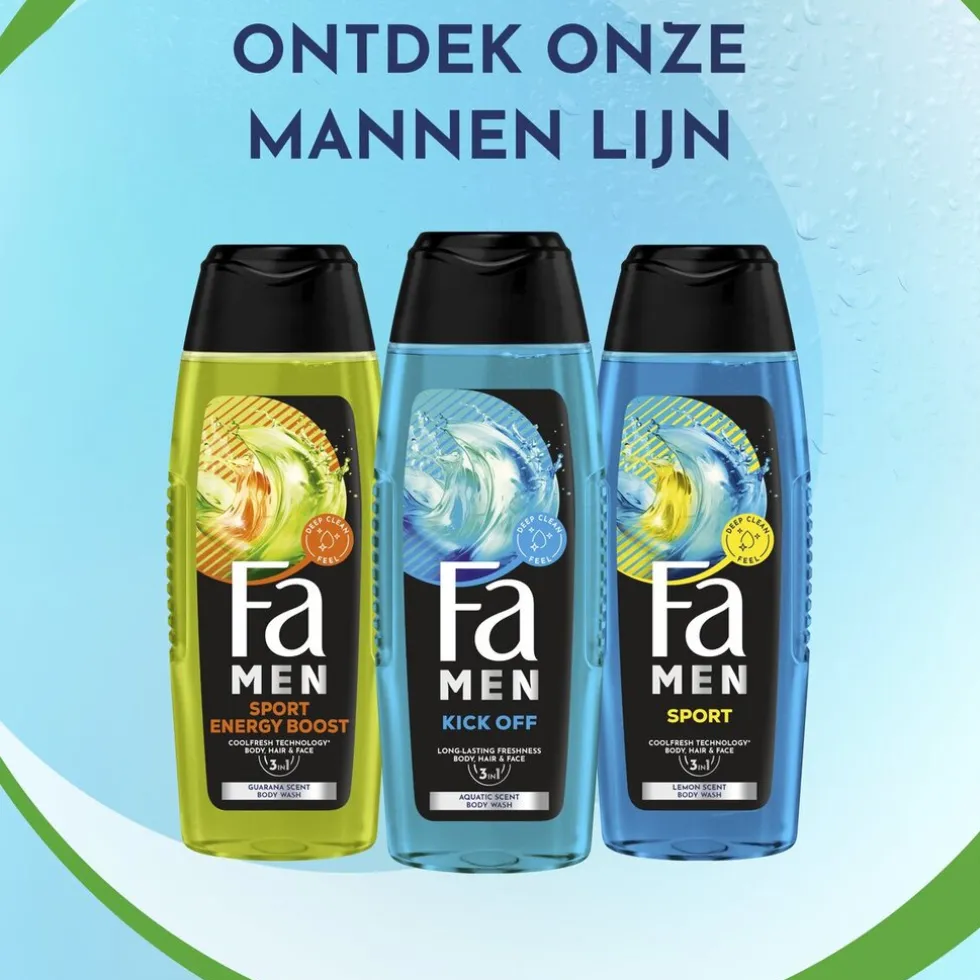 Fa Men Kick Off Douchegel & Shampoo