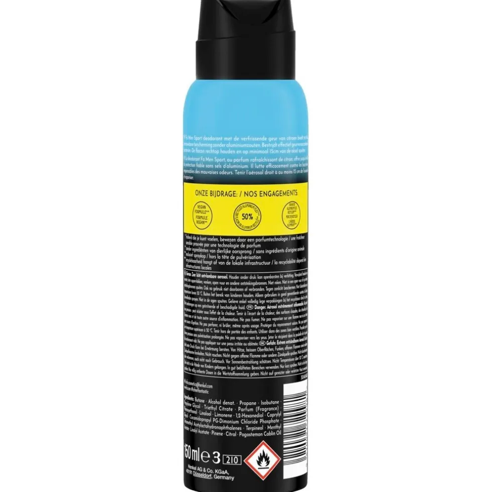 Fa Men Sport Deodorant & Bodyspray