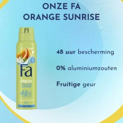Fa Orange Sunrise Deodorant Spray