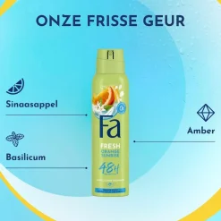 Fa Orange Sunrise Deodorant Spray
