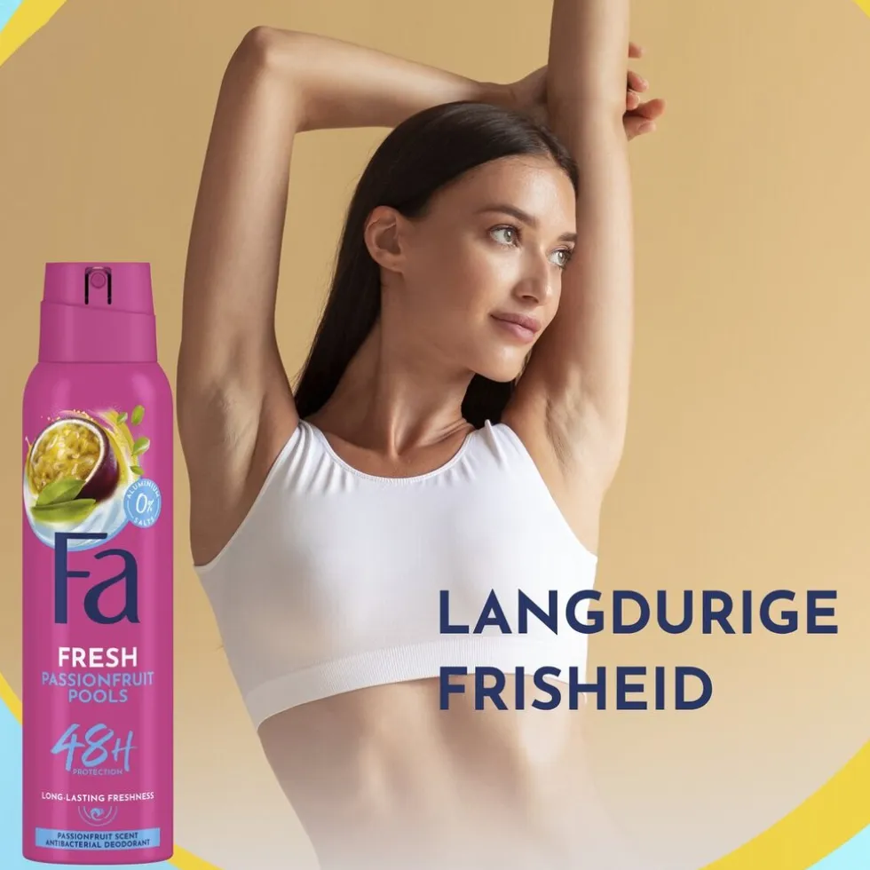 Fa Passion Fruit Pools Deodorant Spray