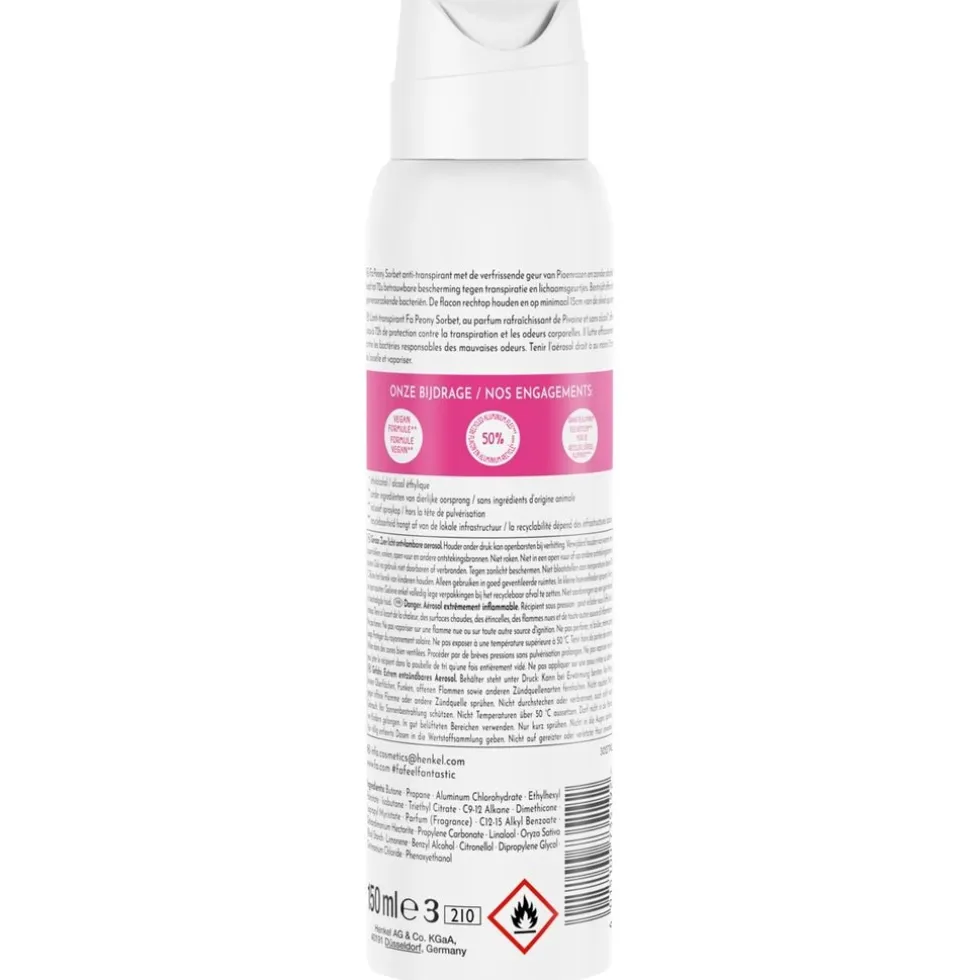 Fa Peony Sorbet Antitranspirant Spray