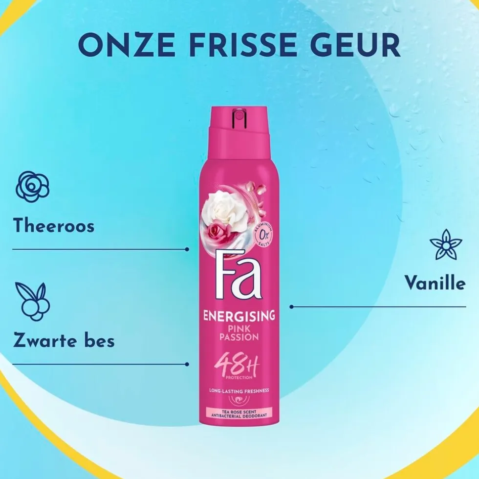 Fa Pink Passion Deodorant Spray