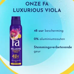 Fa Relaxing Luxurious Viola Deodorant Spray