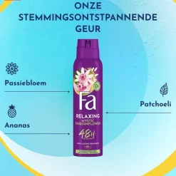 Fa Relaxing Mystic Passion Flower Deodorant Spray