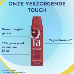 Fa Sensual Glamorous Black Orchid Deodorant Spray