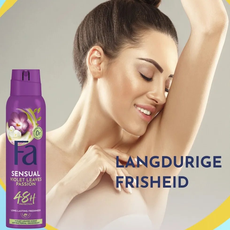 Fa Violet Leaves Passion Deodorant Spray