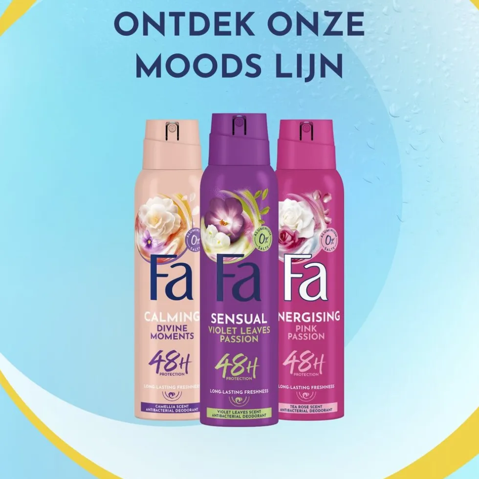 Fa Violet Leaves Passion Deodorant Spray