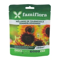 Famiflora zonnebloemenmix bloemenzaden
