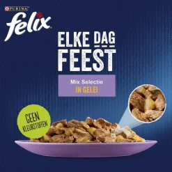 Felix Elke Dag Feest in Gelei Mix Selectie Kattenvoer