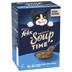 Felix Little Extras Soup Time Kattenvoer