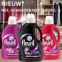 Fleuril Renew Black Vloeibaar Wasmiddel