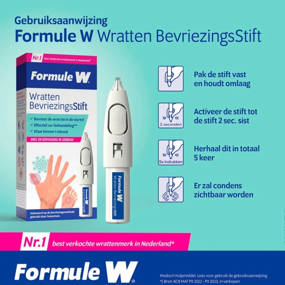 Formule W Wratten Bevriezingsstift
