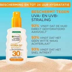 Garnier Ambre Solaire Hydra24H Protect SPF30 Zonnespray