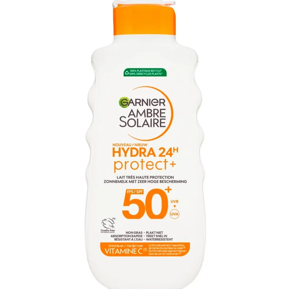 Garnier Ambre Solaire Hydra 24H Protect SPF50+ Beschermende Zonnemelk