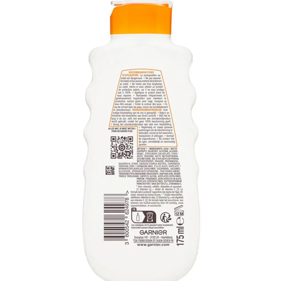 Garnier Ambre Solaire Hydra 24H Protect SPF50+ Beschermende Zonnemelk