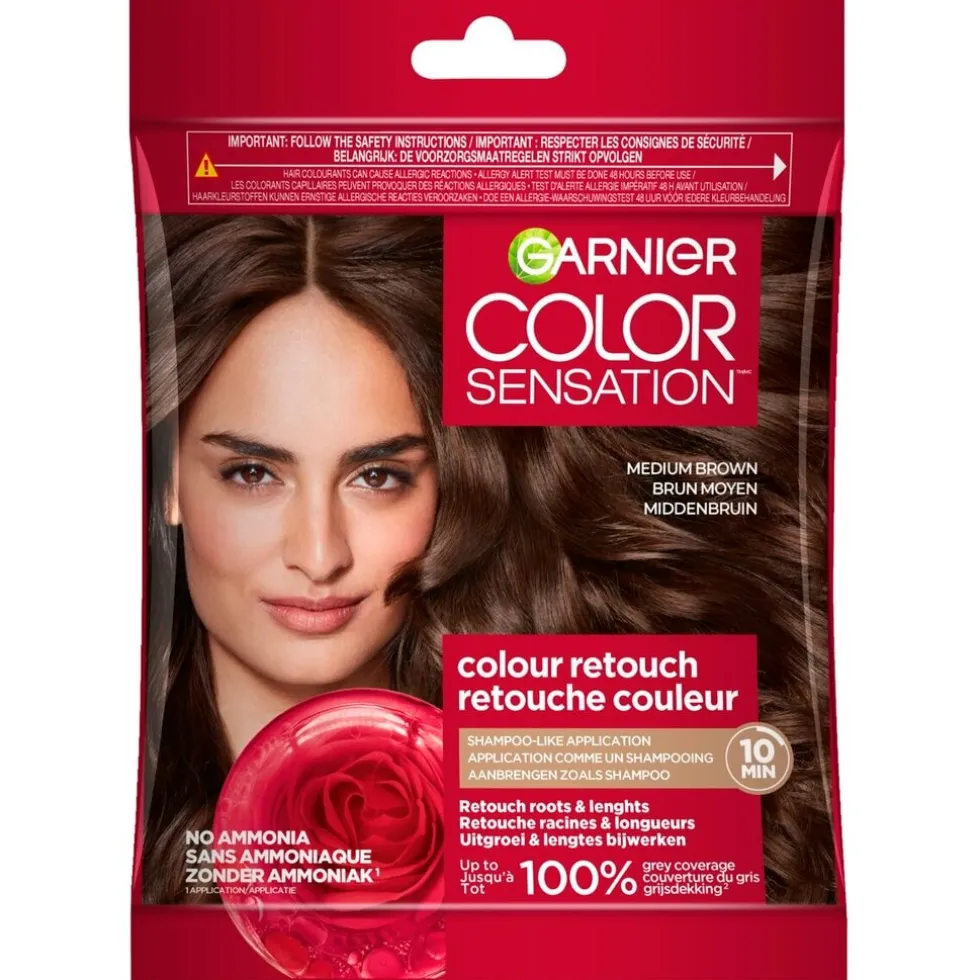 Garnier Color Sensation Color Retouch 4.0 Middenbruin Haarkleuring