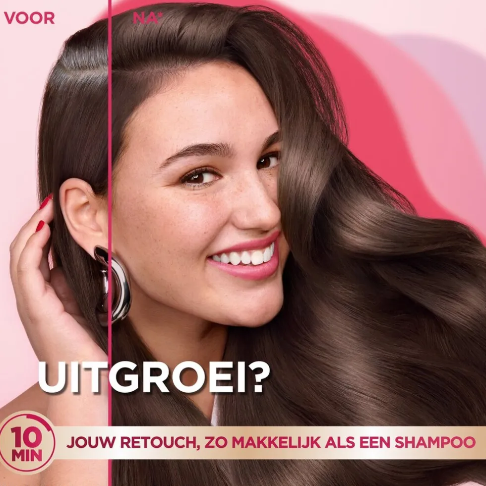 Garnier Color Sensation Color Retouch 4.0 Middenbruin Haarkleuring
