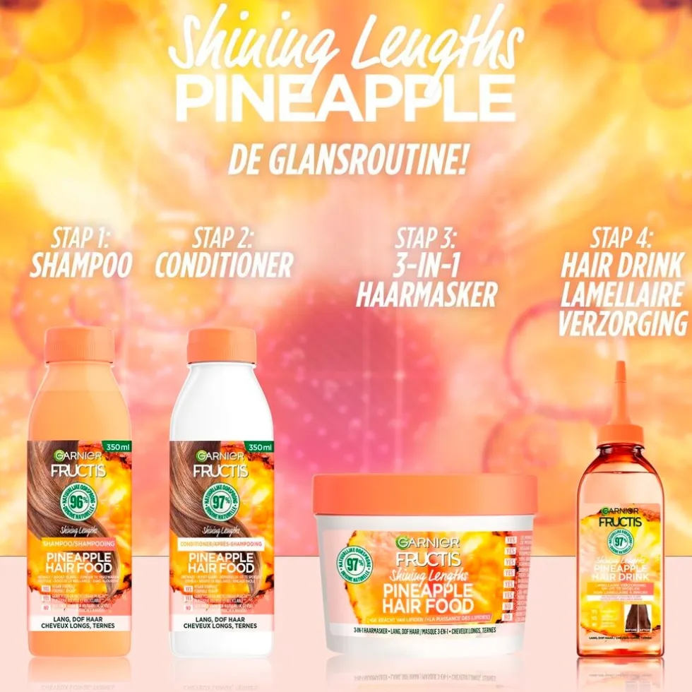 Garnier Fructis Pineapple Hair Food Shampoo