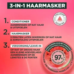 Garnier Fructis Watermelon Hair Food 3-in-1 Haarmasker