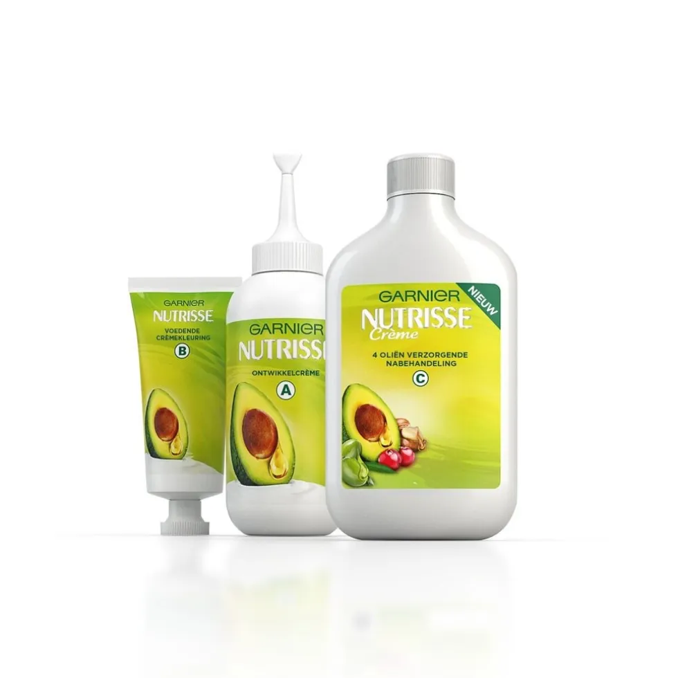 Garnier Nutrisse Ultra Crème 4.6 Diep Rood Middenbruin Permanente Haarkleuring