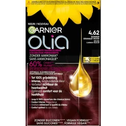 Garnier Olia 4.62 Donker Granaatrood Permanente Haarkleuring