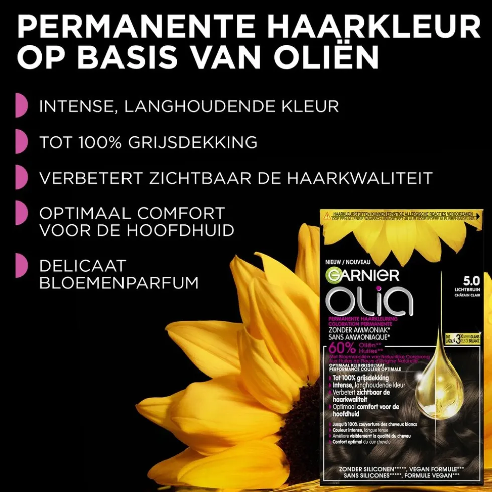 Garnier Olia 6.60 Intens Rood Permanente Crèmekleuring