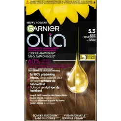Garnier Olia 5.3 Licht Goudbruin Permanente Haarkleuring