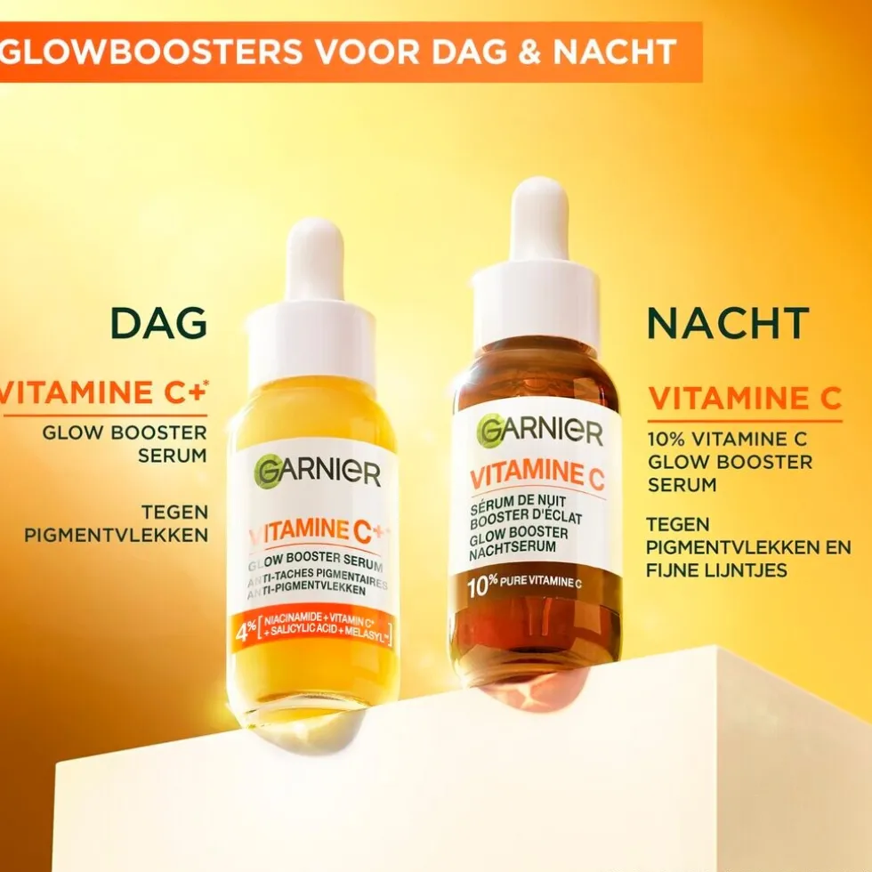 Garnier SkinActive 10% Pure Vitamine C Anti-Pigmentvlekken Nachtserum