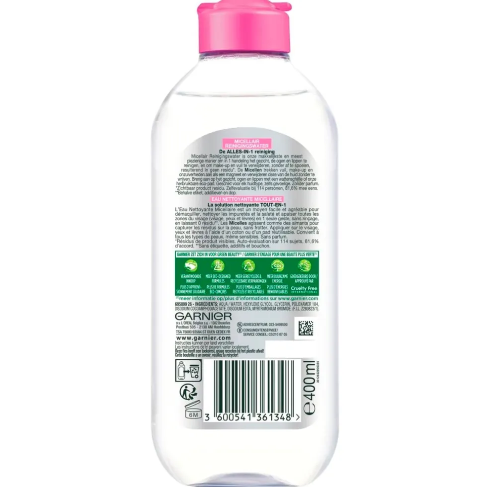 Garnier SkinActive Alles-In-1 Micellair Reinigingswater