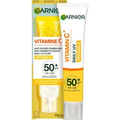 Garnier Vitamine C SPF50+ Invisible Anti-Pigmentvlekken Daily UV Fluid