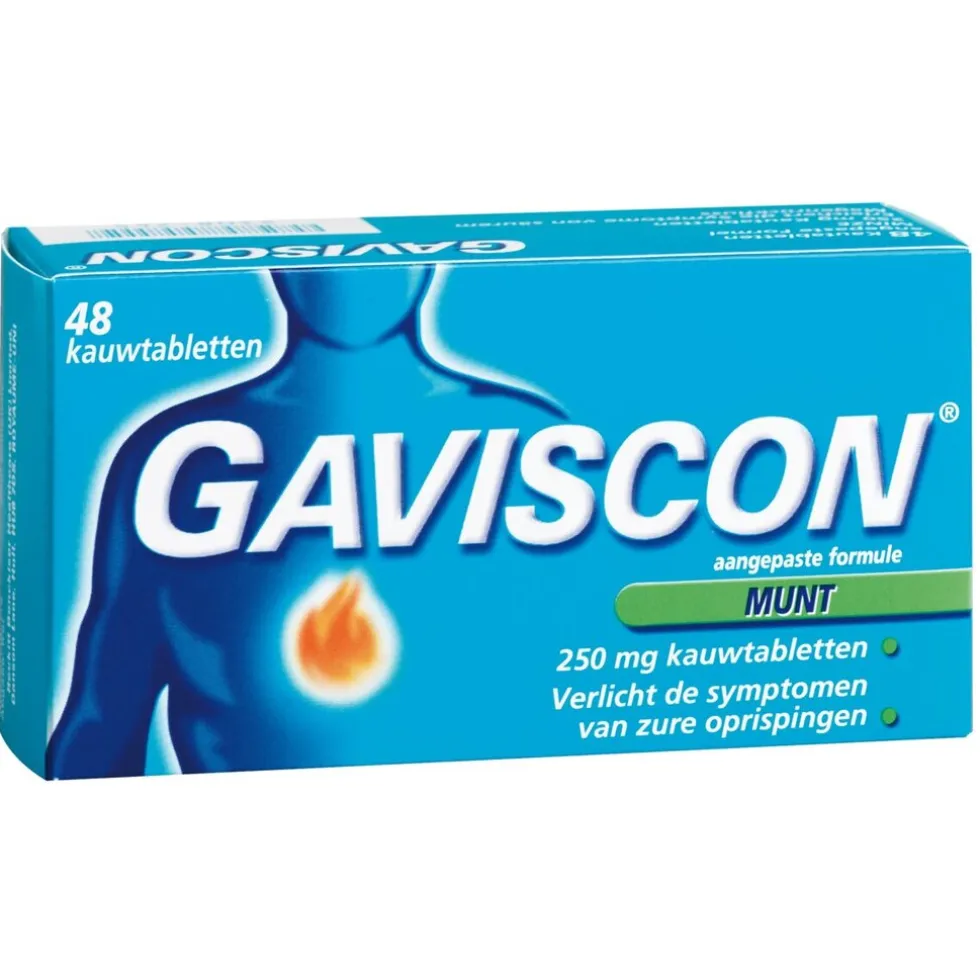 Gaviscon Munt Kauwtabletten