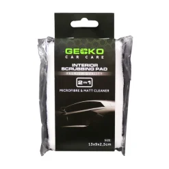 Gecko 2in1 Interieur Schrobspons 13x9x2,5cm