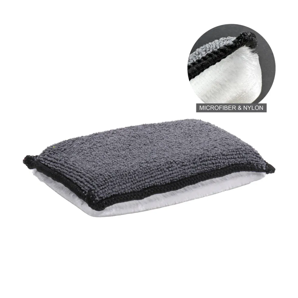 Gecko 2in1 Interieur Schrobspons 13x9x2,5cm