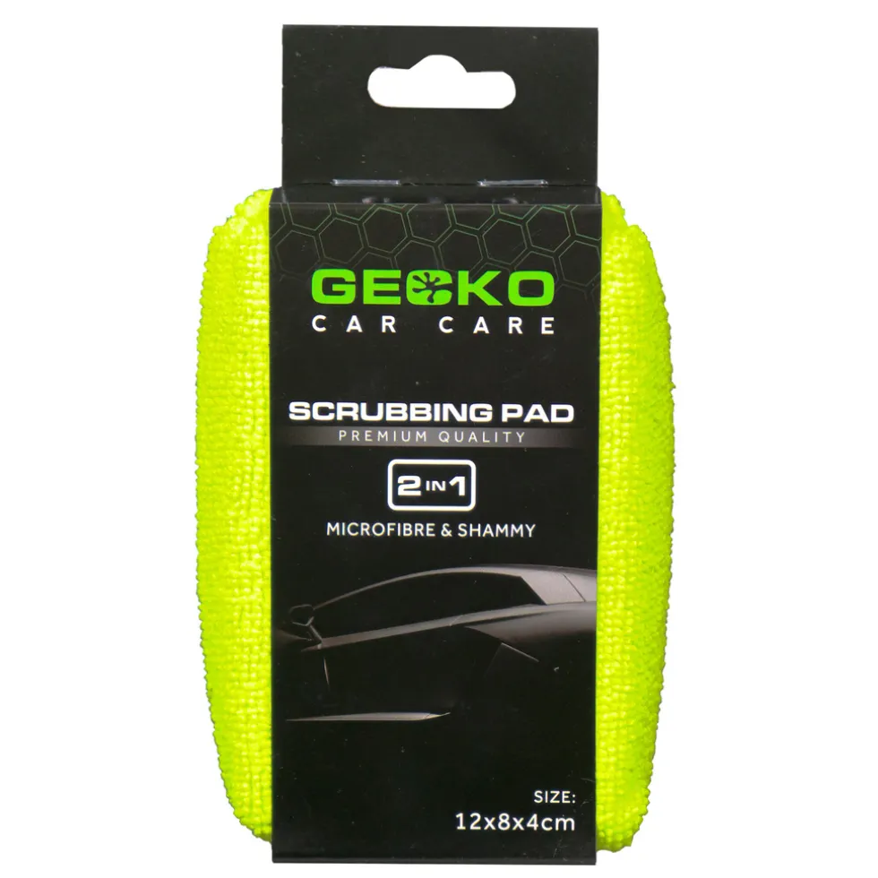 Gecko 2in1 Schrobspons met zeem