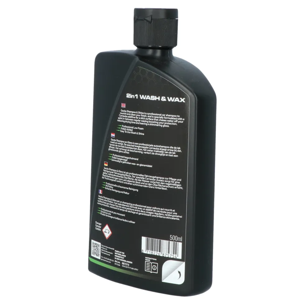 Gecko 2in1 Wash & Wax 500ml