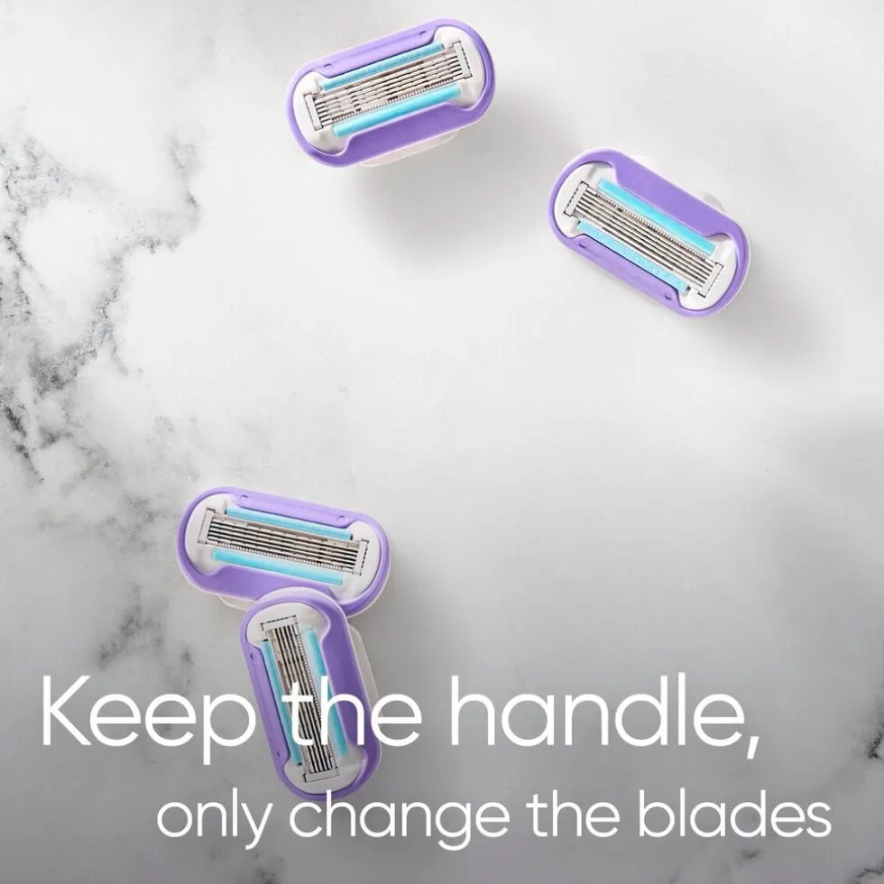 Gillette Venus Extra Smooth Swirl Scheermesjes Voor Vrouwen