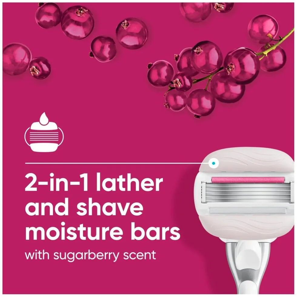 Gillette Venus Pro ComfortGlide Sugarberry Navulmesjes
