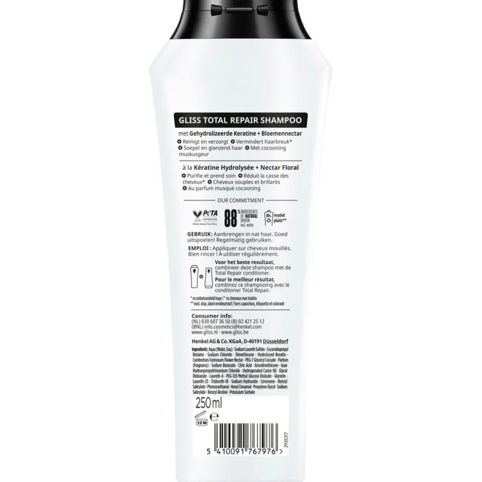 Gliss Total Repair Regeneration Shampoo
