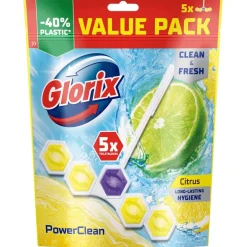 Glorix Power 5 Citrus Toiletblokken