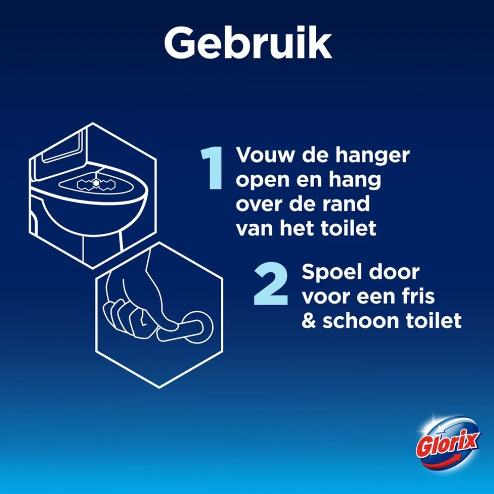 Glorix Power 5 Tropical Crush Toiletblok