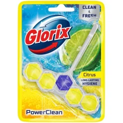 Glorix PowerClean Citrus Toiletblok