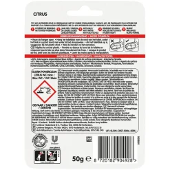 Glorix PowerClean Citrus Toiletblok