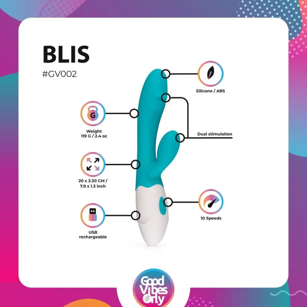 Good Vibes Only Blis Rabbit Vibrator